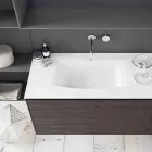 Suspended and Modern Bathroom Furniture Composition, Design Furniture - Callisi12 Viadurini