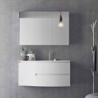 Modern and Suspended Bathroom Composition Made in Italy Design - Callisi7 Viadurini