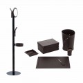 Office Items Coat Hanger, Desk Pad, Paper Bin, Holders - Andrea