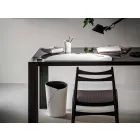 Modern Regenerated Leather Office Composition Made in Italy - Meduna Viadurini