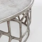 Composition of 2 Homemotion Aluminum Coffee Tables - Solomon Viadurini