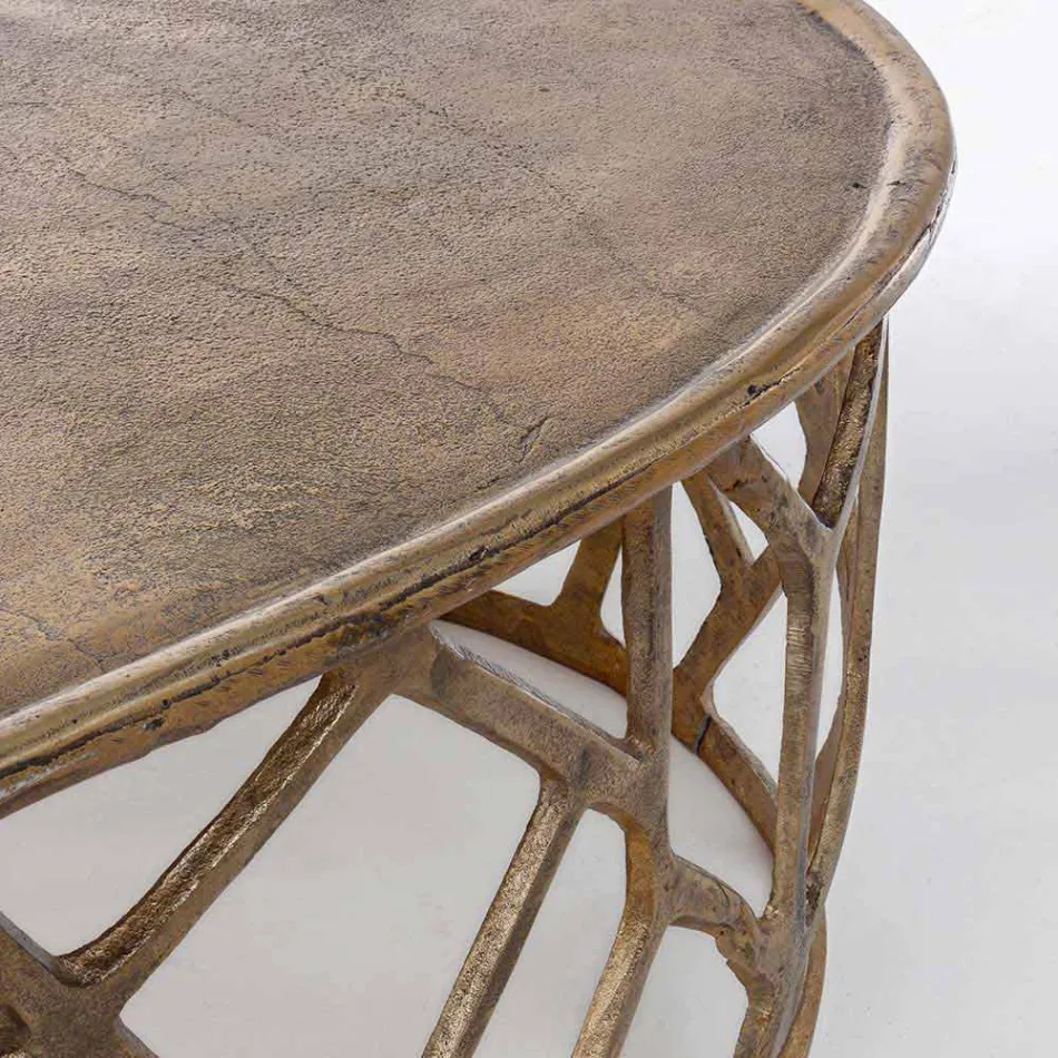 Composition of 2 Homemotion Aluminum Coffee Tables - Solomon Viadurini