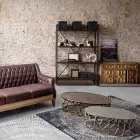 Composition of 2 Homemotion Aluminum Coffee Tables - Solomon Viadurini