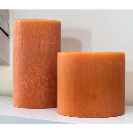 Composition of 3 Modern Round Wax Candles Made in Italy - Candie Viadurini