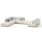 Composition of Garden Sofa Made in Italy - Rubik Viadurini