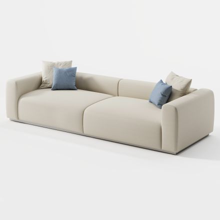 Composition of Garden Sofa in marine plywood Made in Italy - Bahias Viadurini