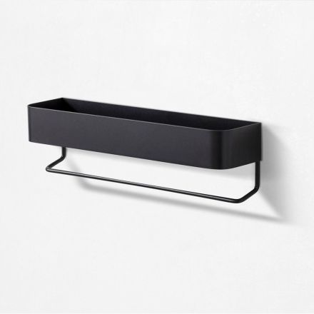 Composition of Two Shelves with Metal Hanger - Fuchsia Viadurini