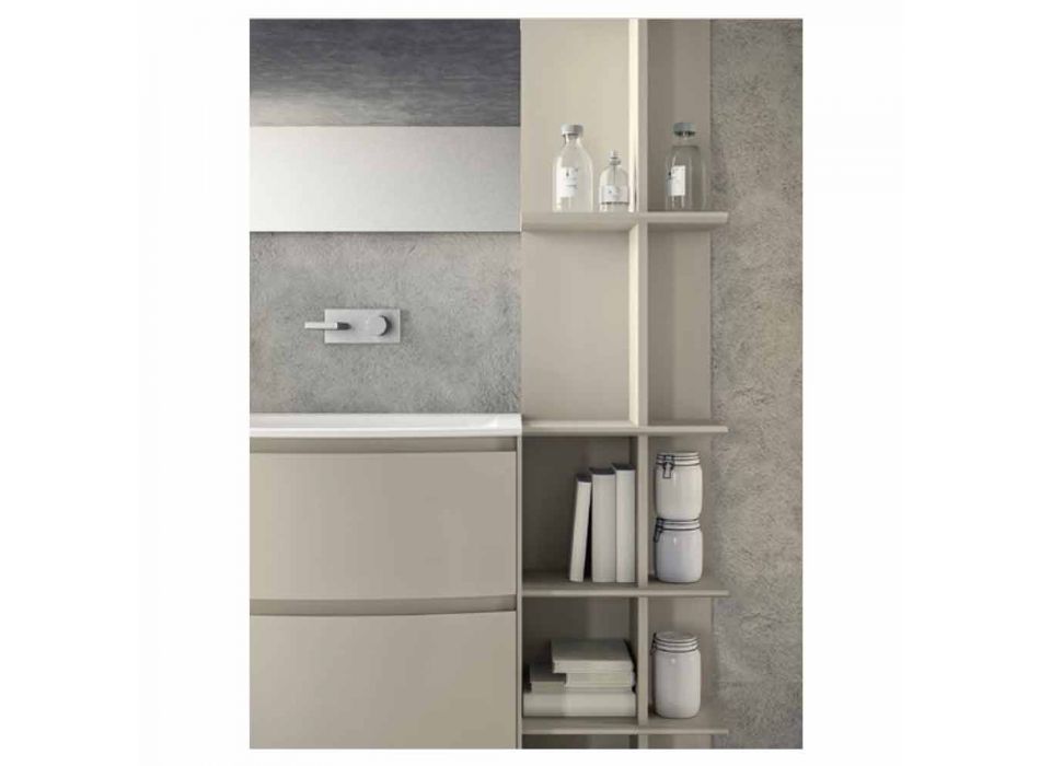 Composition of Furniture for the Bathroom of Modern Design - Callisi13 Viadurini