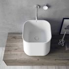 Composition of Modern Bathroom Furniture, Suspended Design Made in Italy - Callisi6 Viadurini