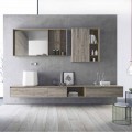 Composition of Modern Bathroom Furniture, Suspended Design Made in Italy - Callisi6