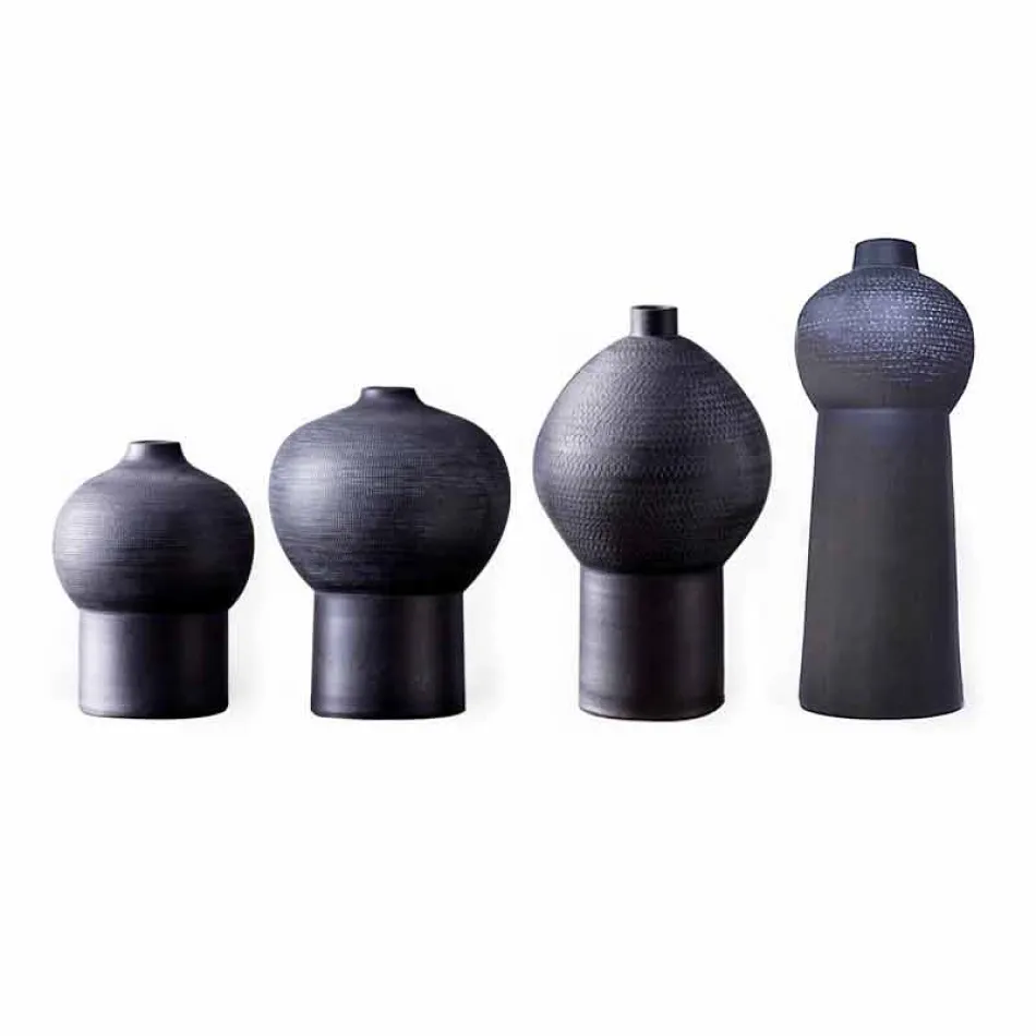 Composition of Decorative Ceramic Vases, Modern Design - Positano Viadurini