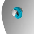 Free Standing Bathroom Cabinet Composition Blue Color including Accessories - Maryse Viadurini