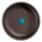 Free Standing Bathroom Cabinet Composition Blue Color including Accessories - Maryse Viadurini