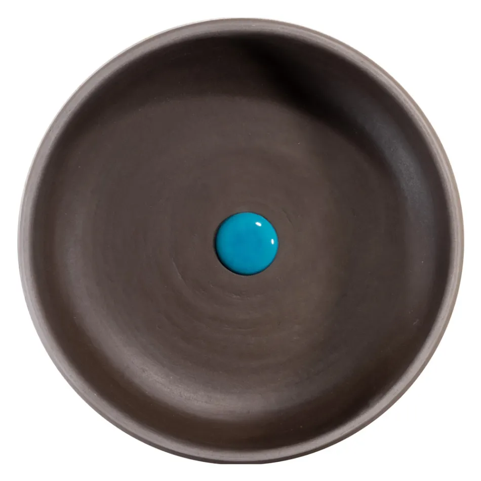 Free Standing Bathroom Cabinet Composition Blue Color including Accessories - Maryse Viadurini