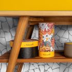 Yellow Bathroom Cabinet Composition with Included Accessories - Carolie Viadurini