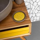 Yellow Bathroom Cabinet Composition with Included Accessories - Carolie Viadurini