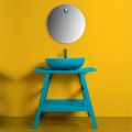 Floor Bathroom Furniture Composition with Colored Clay Accessories - Patryk