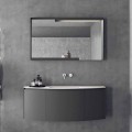 Modern Design Suspended Bathroom Furniture Composition - Callisi3