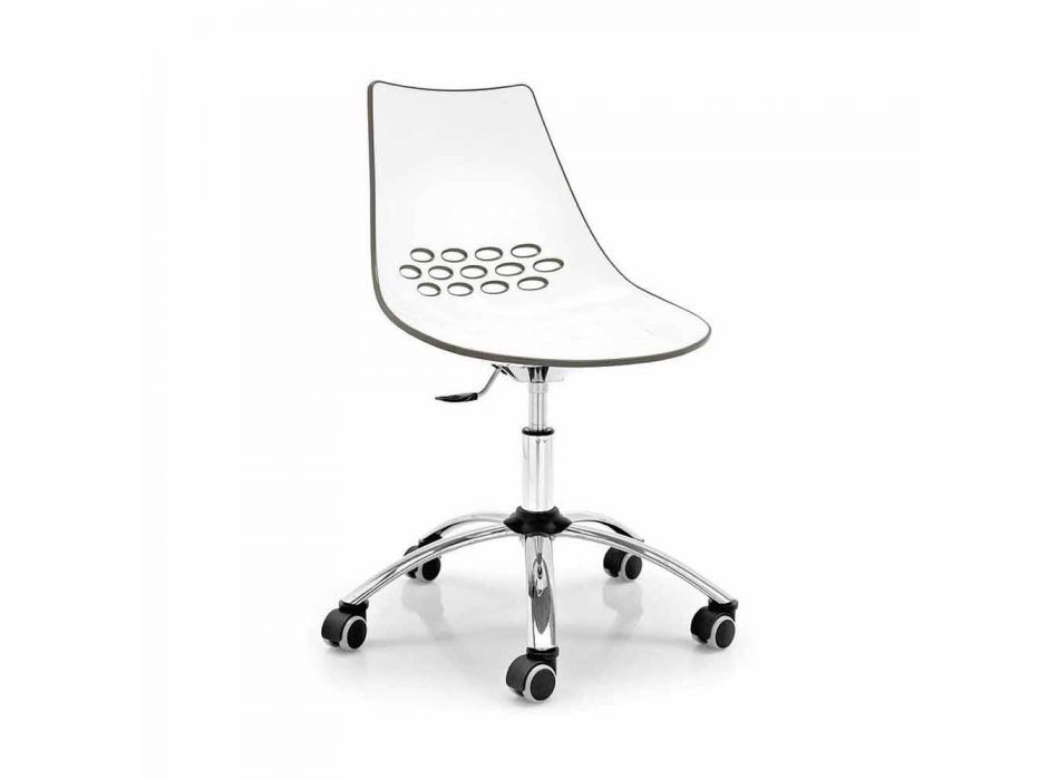 Connubia Calligaris Jam modern office swivel chair, 2 pieces Viadurini