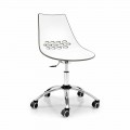 Connubia Jam office swivel chair, set of 2, modern design
