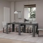 Extendable Console to 181 cm in Melamine Essence Made in Italy - Castello Viadurini