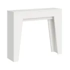Extendable Console to 181 cm in Melamine Essence Made in Italy - Castello Viadurini