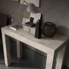 Extendable Console to 290 cm in Melamine Wood Made in Italy - Paride Viadurini