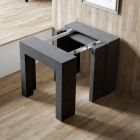 Extendable Console to 299 cm with Internal Extensions Made in Italy - Hourglass Viadurini
