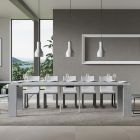 Extendable Console to 300 cm with 2-Leg Support Made in Italy - Phantom Viadurini