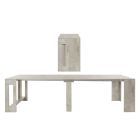 Console Extendable to 300 cm from Entrance or Living Room in Wood - Katharina Viadurini