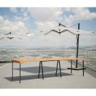 Extendable Console to 300 cm in Wood of Different Finishes Made in Italy - Cavaliere Viadurini