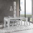 Extendable Console to 300 cm in Wood Made in Italy - Throne Viadurini