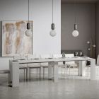 Extendable Console to 302 cm with Central Support Made in Italy - Boots Viadurini
