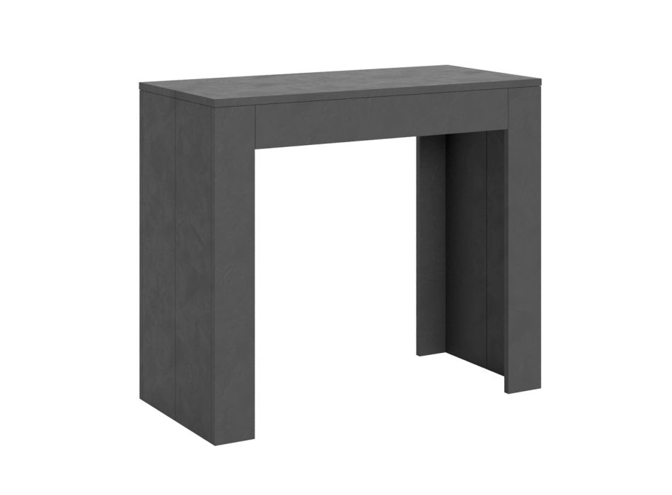 Extendable Console to 302 cm White or Anthracite Finish Made in Italy - Vampiro Viadurini