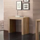 Extendable console up to 295 cm in Uri folding melamine Viadurini