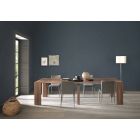 Extendable Console Up to 295 cm in Made in Italy Design Wood - Temocle Viadurini