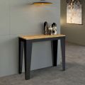 Extendable Console up to 300 cm in Made in Italy Wooden Microparticles – Flamber