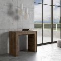 Extendable Console in Melamine of Wooden Microparticles Made in Italy - Strega