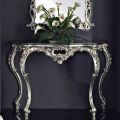 Console table with MDF panel and decorations in multiple colors made in Italy Giacomo