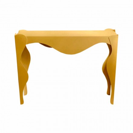 Modern Design Living Room Console in Colored Iron Made in Italy - Gertrude Viadurini