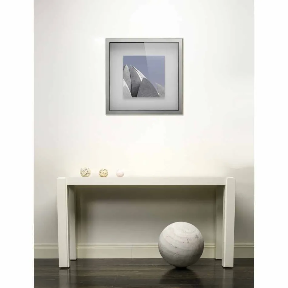 Modern design console in lacquered wood 150x78x40 cm Felicity Viadurini