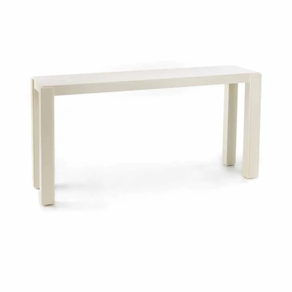 Modern design console in lacquered wood 150x78x40 cm Felicity Viadurini