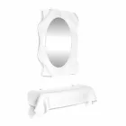 Modern design white plexiglass design drawer Wish Viadurini