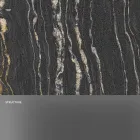 Design Console with Marble Top and Glass Base Made in Italy - Molino Viadurini