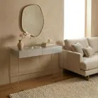 Console Table in Three Finishes Made of Plexiglass Made in Italy - Fedra Viadurini