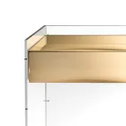 Console Table in Three Finishes Made of Plexiglass Made in Italy - Fedra Viadurini