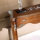 Classic Wood Entrance Console with Drawer Made in Italy - Ottaviano Viadurini