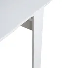 Modern Extendable Console 296 cm in Melamine Wood Made in Italy - Ariella Viadurini