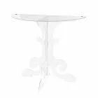 Modern console in transparent plexiglass produced in Italy, Belfiore Viadurini