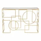 Modern Design Rectangular Console in Iron and Mirror - Billie Viadurini